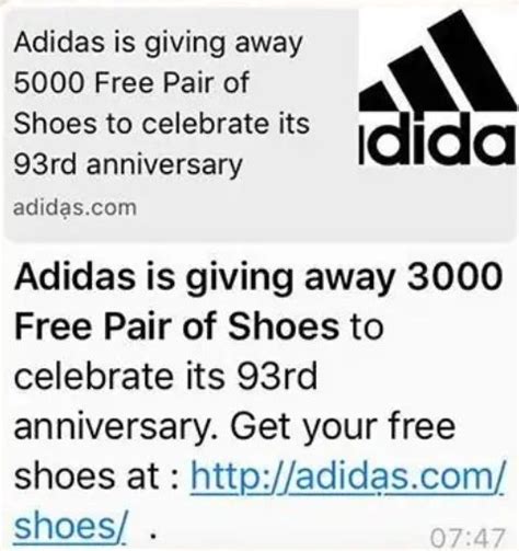 adidas scams.